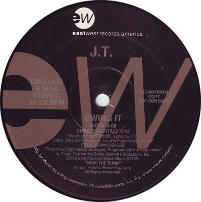 J.T. - Swing It | EastWest Records America (DMD 1653) - 2 J.T. - Swing It | EastWest Records America (DMD 1653) - 2