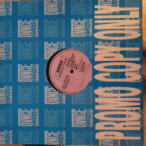 Greed - Gonna Let You Go | Dance Zone Records (D-ZONE 001) - main Greed - Gonna Let You Go | Dance Zone Records (D-ZONE 001) - main