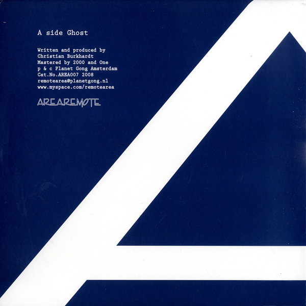 Christian Burkhardt - Ghost | Area Remote (AREA007) - 2