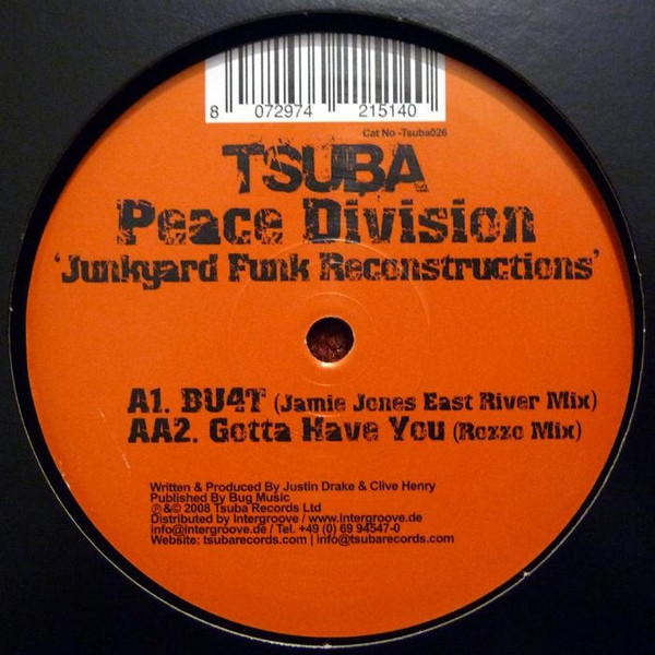 Peace Division - Junkyard Funk Reconstructions | Tsuba Records (Tsuba026) - main Peace Division - Junkyard Funk Reconstructions | Tsuba Records (Tsuba026) - main