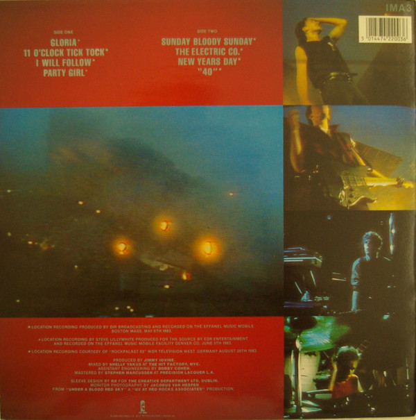 Under A Blood Red Sky (Live)