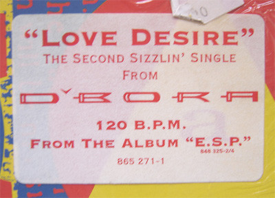 D'Bora - Love Desire | Smash Records (865 271-1) - 4 D'Bora - Love Desire | Smash Records (865 271-1) - 4