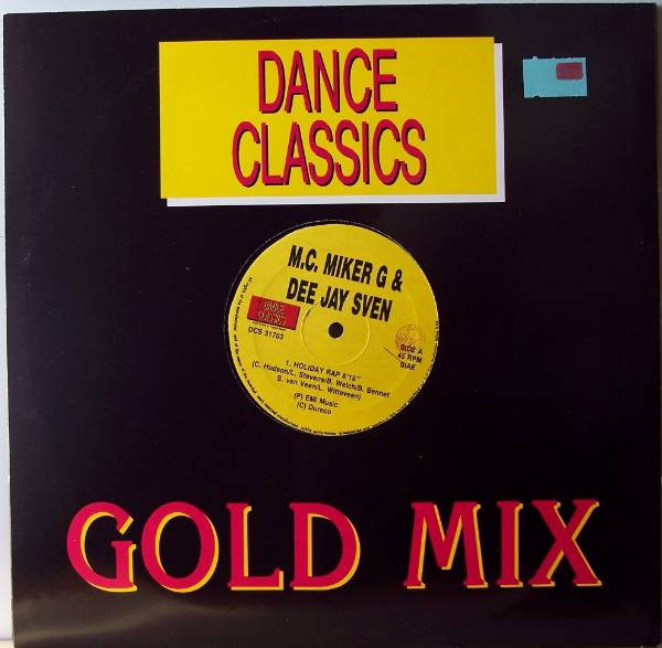 M.C. Miker G & Dee Jay Sven / Fun Fun - Holiday Rap / Color My Love | Dance Classics (DCS 31703) - 2