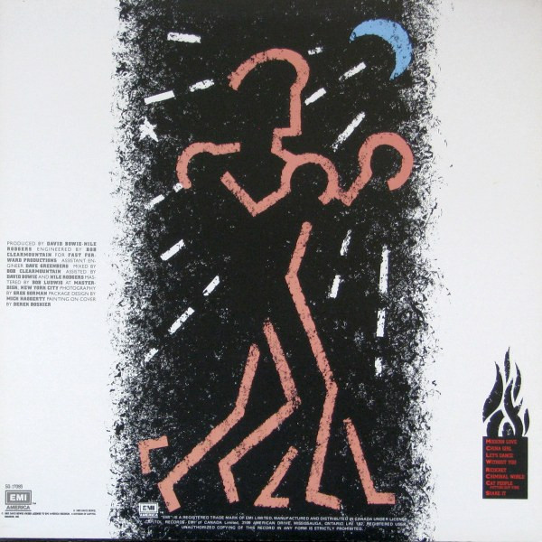 David Bowie - Let's Dance | EMI America (SO 17093) - 2