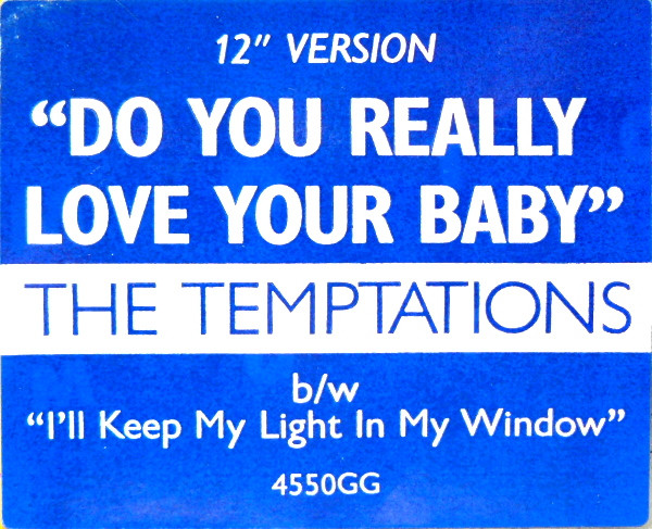 The Temptations - Do You Really Love Your Baby | Gordy (4550GG)