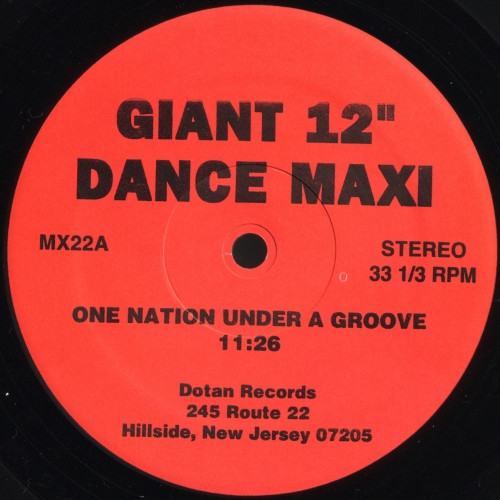 Funkadelic - One Nation Under A Groove / (Not Just) Knee Deep (Parts I & II) | Dotan Records (MX 22) - main