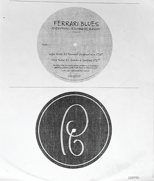 Ferrari Blues - Everything Is Gonna Be Alright | Pastaboys Records (PB003) - main