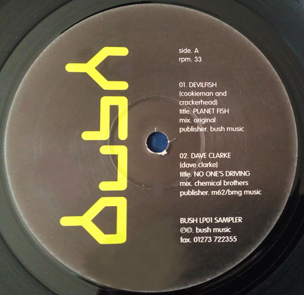 Various - Bush LP01 Sampler | Bush (BUSH LP01 SAMPLER) - 3 Various - Bush LP01 Sampler | Bush (BUSH LP01 SAMPLER) - 3