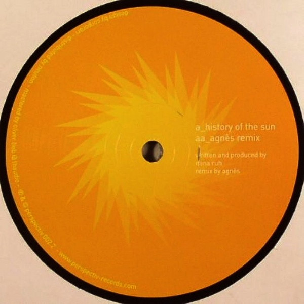 Dana Ruh - History Of The Sun EP | Perspectiv (PSPV002.2) - 2 Dana Ruh - History Of The Sun EP | Perspectiv (PSPV002.2) - 2