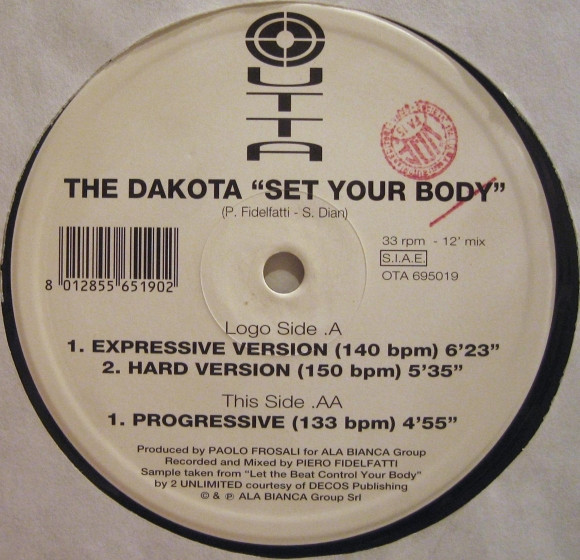 The Dakota - Set Your Body | Outta Records (OTA 695019) - 3