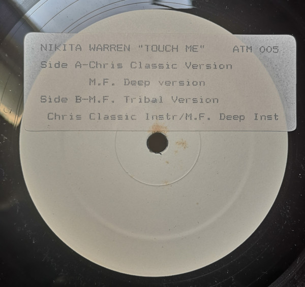 Nikita Warren - Touch Me | Atmo (ATM 005) - main