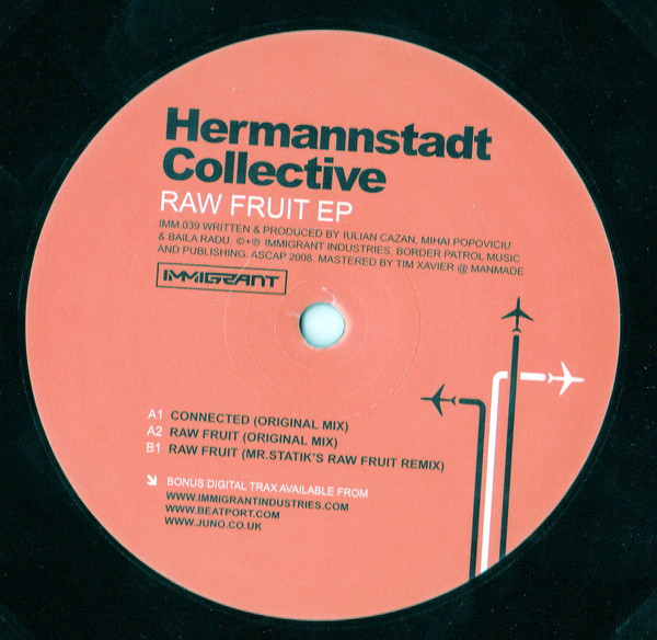 Hermannstadt Collective - Raw Fruit EP | Immigrant (IMM.039) - main Hermannstadt Collective - Raw Fruit EP | Immigrant (IMM.039) - main