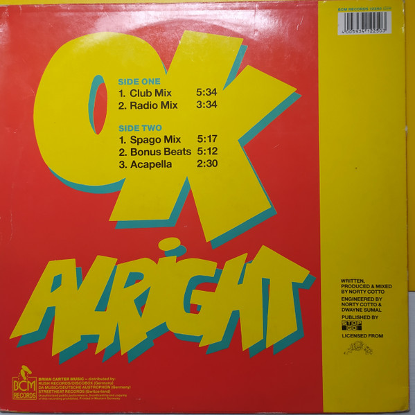 The Minutemen - OK Alright | BCM Records (BCM 12250) - 2