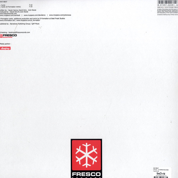 Xavi Beat - Cyclic | Fresco Records (FRESCO 0196) - 2