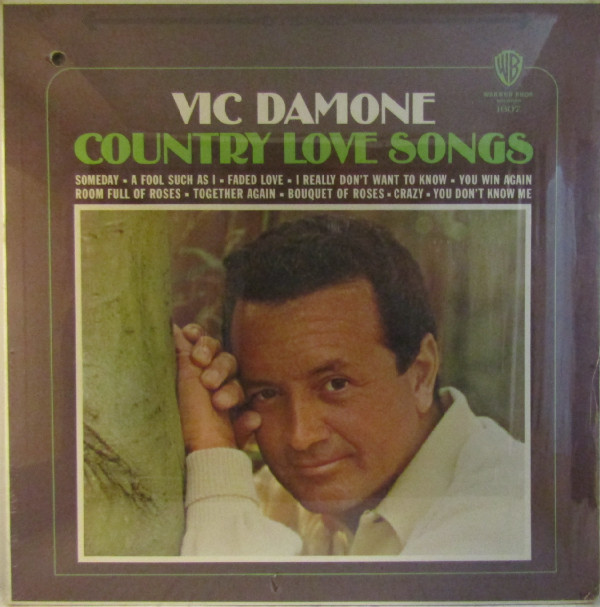 Vic Damone - Country Love Songs | Warner Bros. Records (WS 1607)