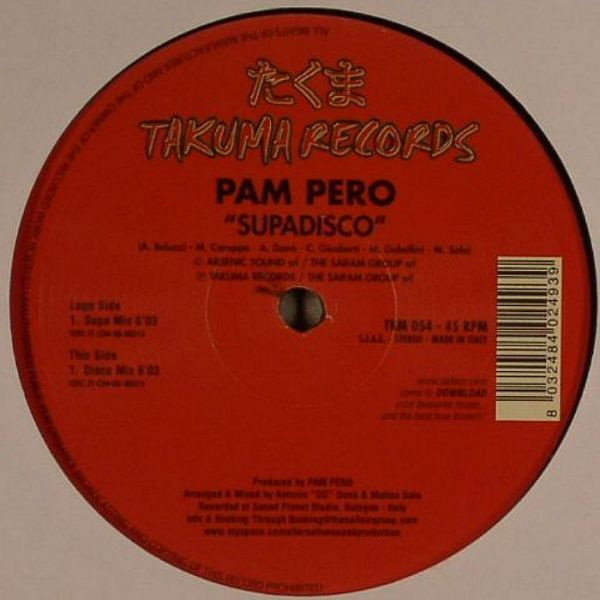Pam Pero - Supadisco | Takuma Records (TKM 054) - main