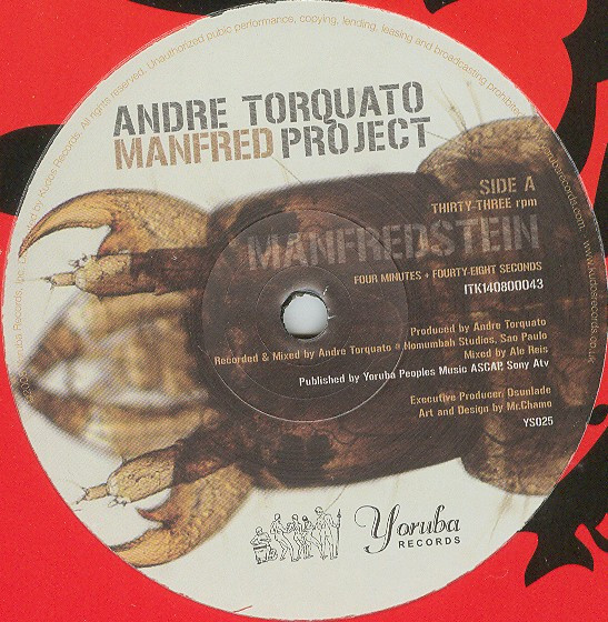 Andre Torquato Project - Manfred | Yoruba Records (YS025) - main