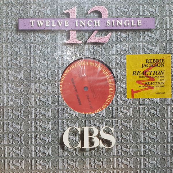 Rebbie Jackson - Reaction | Columbia (12CXP-05927) - 3