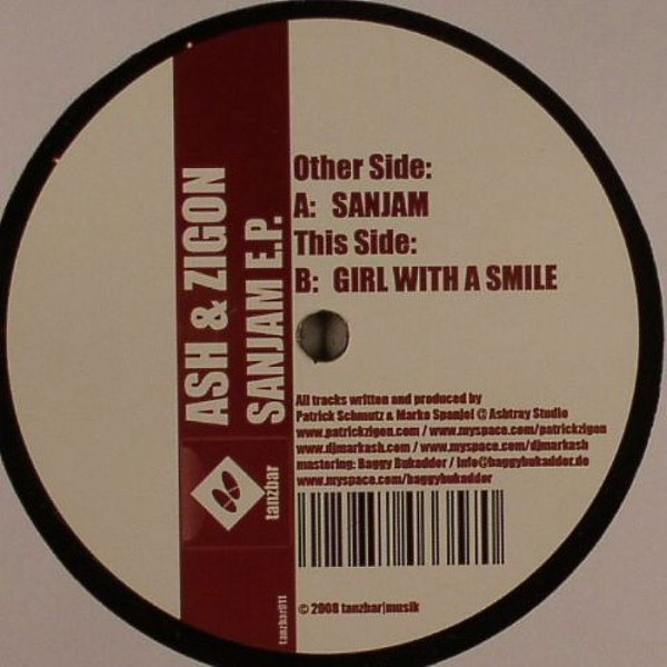 Ash & Zigon - Sanjam E.P. | tanzbar|musik (tanzbar011) - main Ash & Zigon - Sanjam E.P. | tanzbar|musik (tanzbar011) - main
