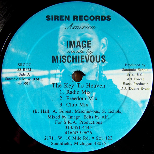 Image - The Key To Heaven | Siren Records America (SR002)