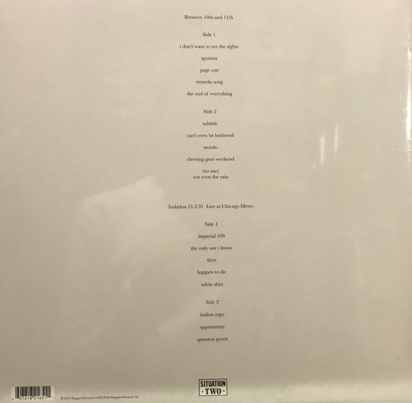 The Charlatans - Between 10th And 11th / Isolation 21.2.91 | Beggars Banquet (BBQ2165LP) - 2 The Charlatans - Between 10th And 11th / Isolation 21.2.91 | Beggars Banquet (BBQ2165LP) - 2