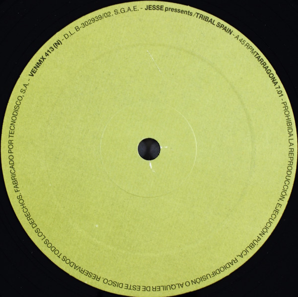 Jesse Garcia - Tribal Spain | Vendetta Records (VENMX 413) - 2
