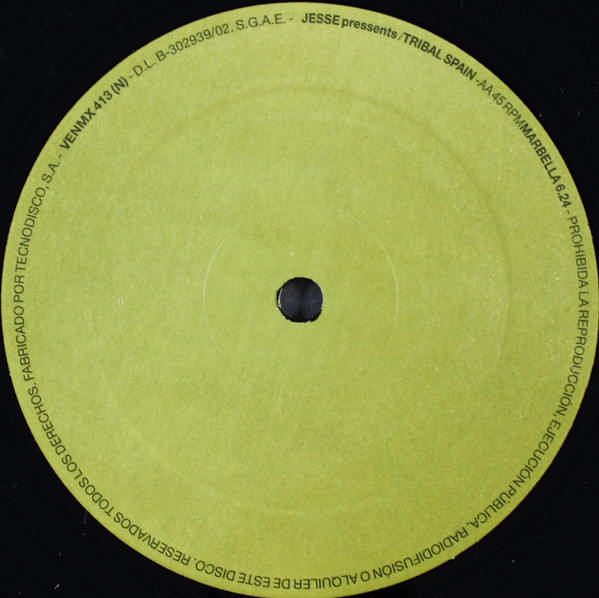 Jesse Garcia - Tribal Spain | Vendetta Records (VENMX 413) - 3