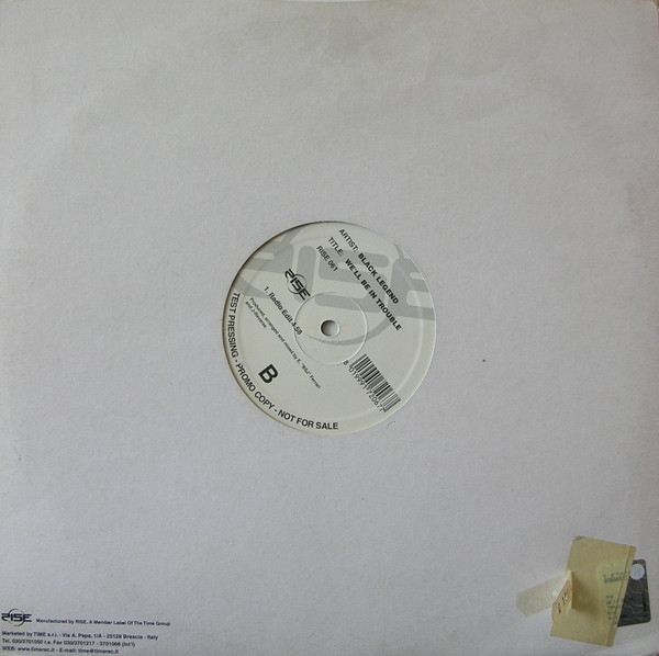 Black Legend - We'll Be In Trouble | Rise (RISE 061) - 4