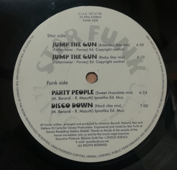 Star Funk - Jump The Gun | Hitland (HIT 0198) - 2