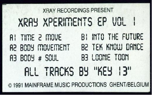 Xray Xperiments - Xray Xperiments Vol. 1 | Xray Recordings (XRAY 001) - main