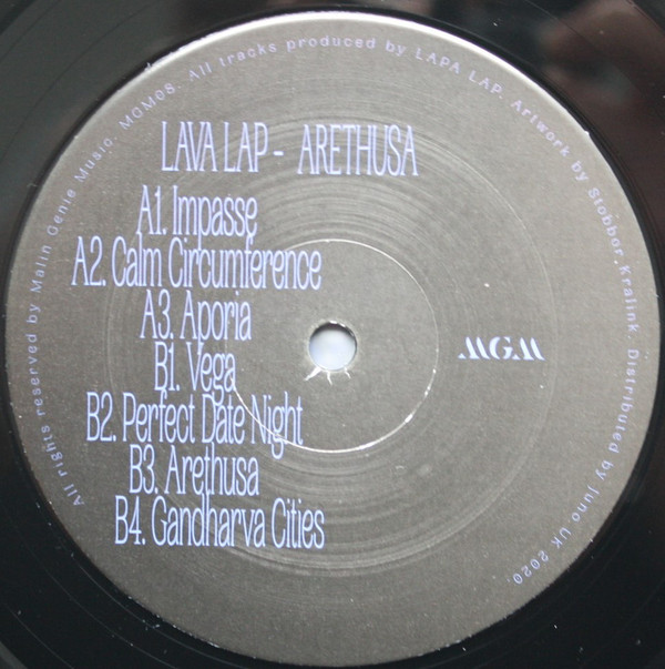 Lava Lap - Arethusa | Malin Genie Music (MGM08) - 3