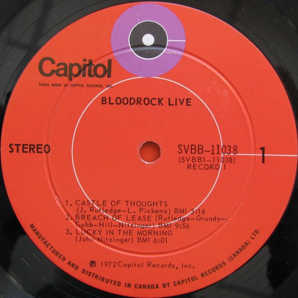 Bloodrock - Live | Capitol Records (SVBB-11038) - 4 Bloodrock - Live | Capitol Records (SVBB-11038) - 4