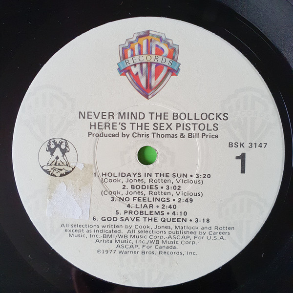 Never Mind The Bollocks Here's The Sex Pistols