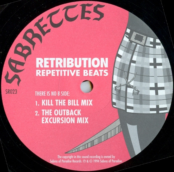 Retribution - Repetitive Beats | Sabrettes (SR023) - 3 Retribution - Repetitive Beats | Sabrettes (SR023) - 3
