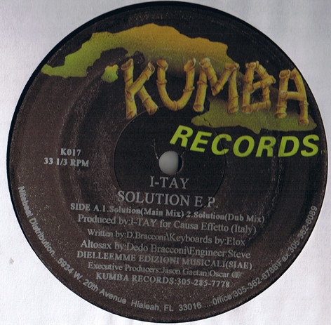 I-Tay - Solution E.P. | Kumba Records (K017)
