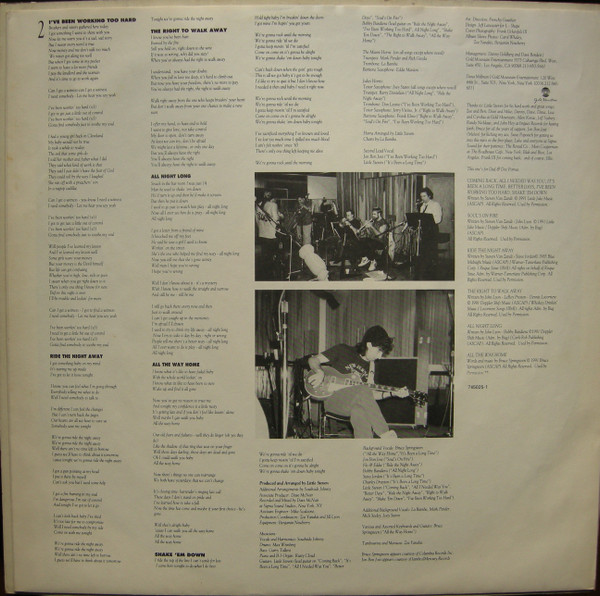 Southside Johnny & The Asbury Jukes - Better Days | Impact American (064-74 5025 1) - 4 Southside Johnny & The Asbury Jukes - Better Days | Impact American (064-74 5025 1) - 4