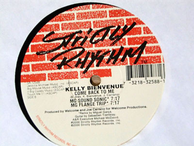 Kelly Bienvenue - Come Back To Me | Strictly Rhythm (SR 12588)