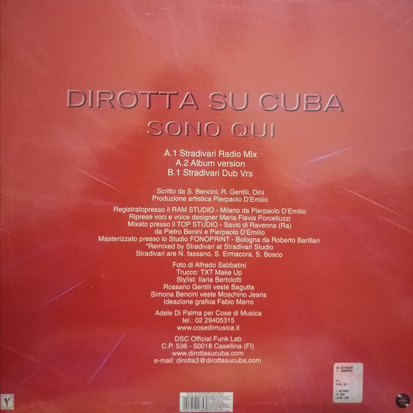 Dirotta Su Cuba - Sono Qui | Y Records (YR 003) - 2 Dirotta Su Cuba - Sono Qui | Y Records (YR 003) - 2