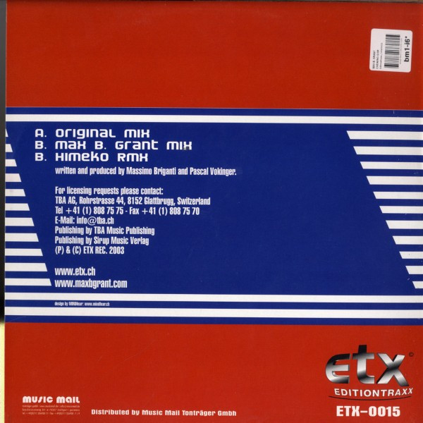 Max B. Grant - Chewing Gum | ETX Editiontraxx (ETX-0015) - 2