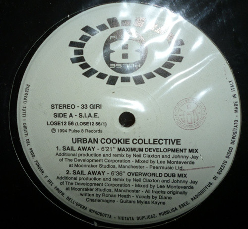 Urban Cookie Collective - Sail Away | Pulse-8 Records (LOSE12 56) - 3 Urban Cookie Collective - Sail Away | Pulse-8 Records (LOSE12 56) - 3