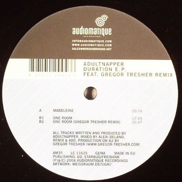 Adultnapper - Duration E.P. | Audiomatique Recordings (AM35)