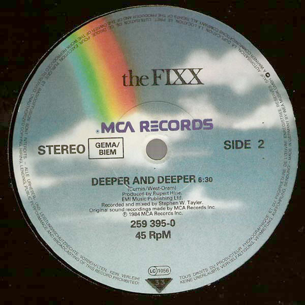 The Fixx - Less Cities, More Moving People | MCA Records (259 395-0) - 4