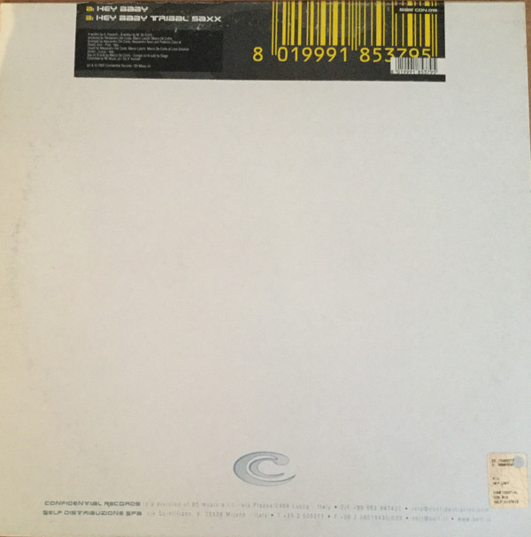 D.L.D. - Hey Baby | Confidential Records (CON 019) - 2