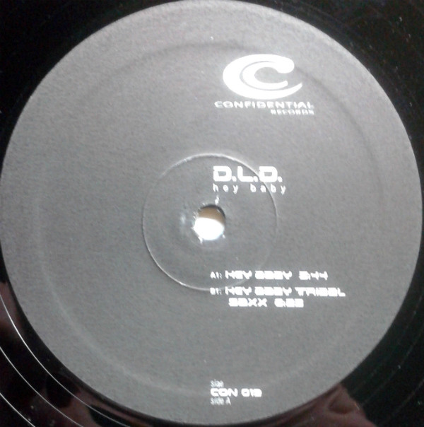 D.L.D. - Hey Baby | Confidential Records (CON 019) - 3
