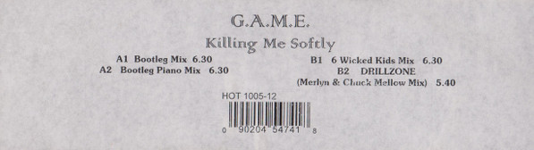 G.A.M.E. - Killing Me Softly | Heads Or Tails (HOT 1005-12) - main G.A.M.E. - Killing Me Softly | Heads Or Tails (HOT 1005-12) - main