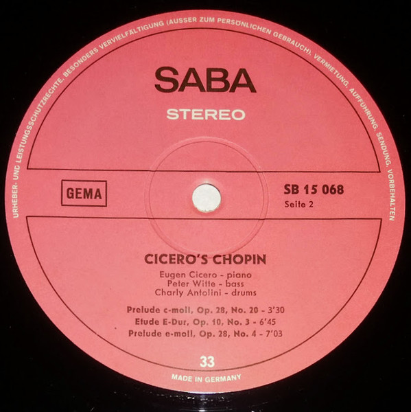 Cicero's Chopin