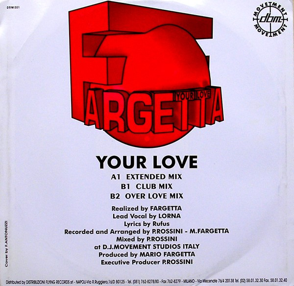 Fargetta - Your Love | DBM Movement (DBM 001) - 2 Fargetta - Your Love | DBM Movement (DBM 001) - 2