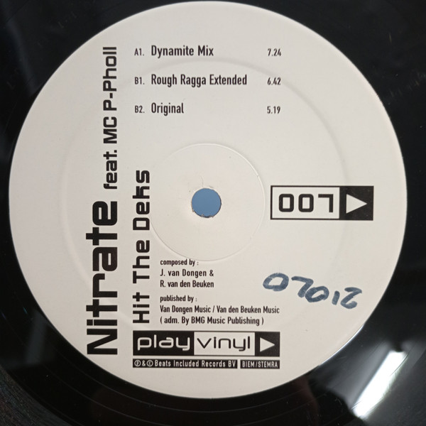 Nitrate - Hit The Deks | Playvinyl (PLAY 007) - main Nitrate - Hit The Deks | Playvinyl (PLAY 007) - main