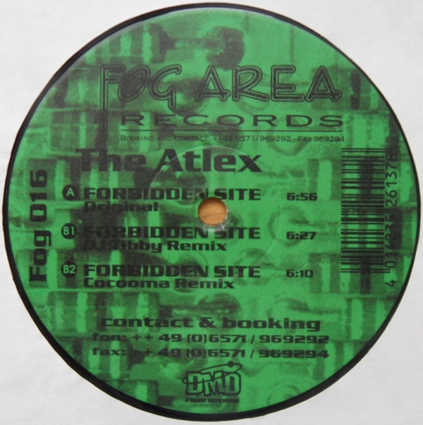 The Atlex - Forbidden Site | Fog Area Records (FOG 016)
