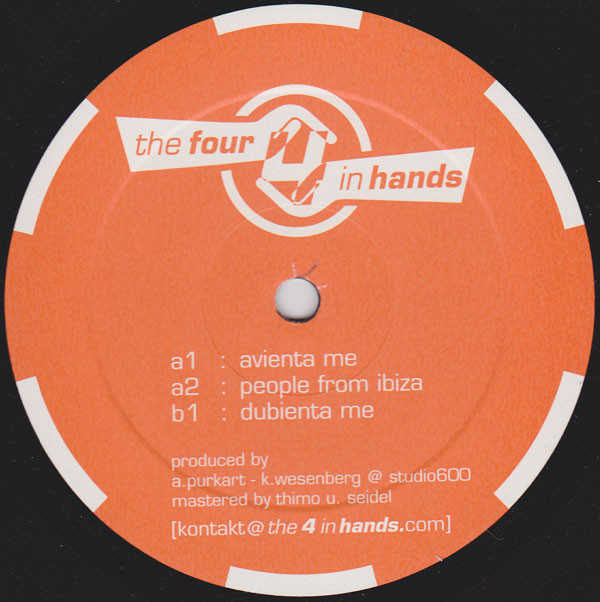 The 4 In Hands - Avienta Me | The Four In Hands (4IH 001) - main The 4 In Hands - Avienta Me | The Four In Hands (4IH 001) - main